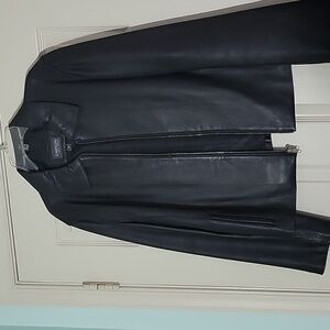 Garson Black Leather Jacket